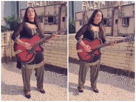 video rani chatterjee accepts she can neither play the guitar nor sing