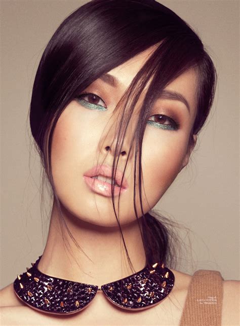 Stockton Johnson Shoots Fall Beauty Looks For Elle Vietnam