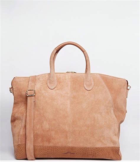 bag  asoscouk leather weekender bag weekender bag womens weekender bag