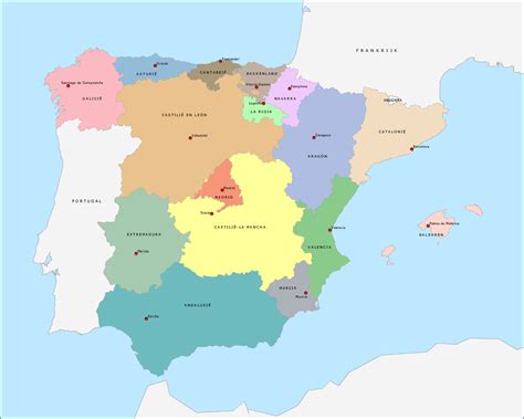provincies regios spanje guarurec