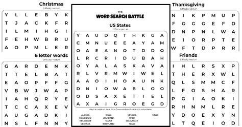 printable word searches   printable word search puzzles reader