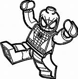 Lego Spiderman Wecoloringpage Ingrahamrobotics sketch template