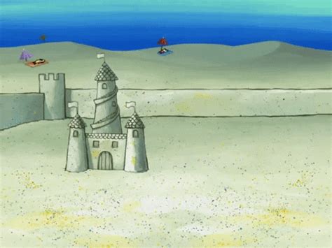 sand castle gifs find share  giphy