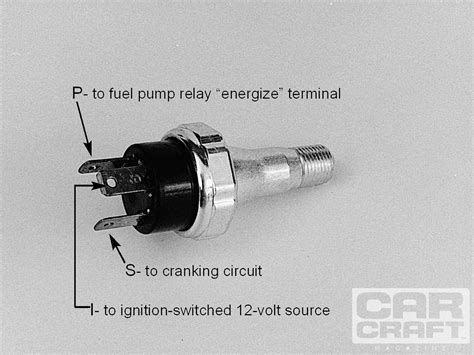 wiring diagram  oil pressure switch