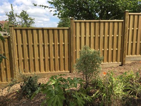 Vertical Hit And Miss Fence Panels Jacksons Fencing