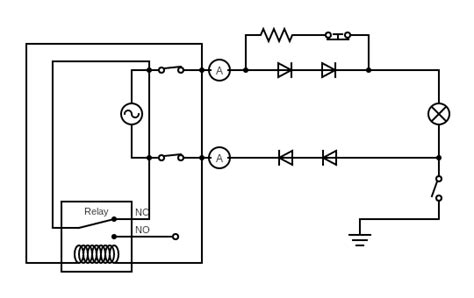 gfci layout circuits circuit diagram