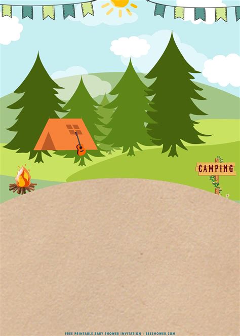 camping templates