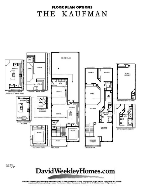 david weekley homes kaufman  sq ft viridian kaufman   plan viridian