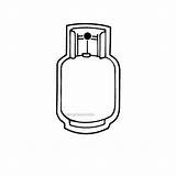 Propane Tank Clipartmag Drawing sketch template