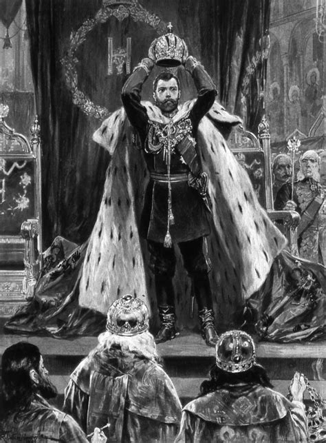 Tsar Nicholas Ii Crowns Himself 1896 With Images Tsar