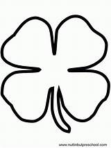 Coloring Pages Shamrocks Shamrock Printable Pattern Popular sketch template