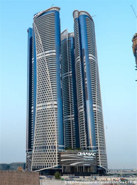 damac towers  paramount tower   skyscraper center