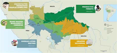 map  amazon conservation association