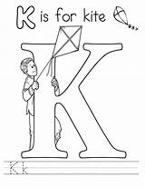 Coloring Letter Pages Alphabet Letters Kite Pdf Worksheets Printable Color Sheets Print Sightwordsgame Words Pa Numbers Abc Getcolorings Colorings Popular sketch template