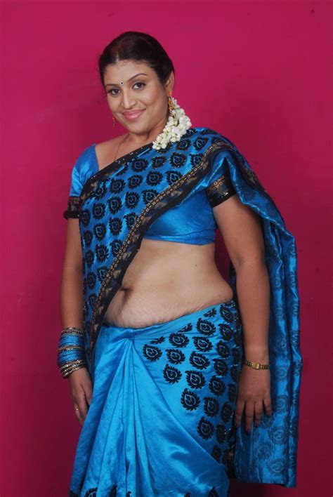 uma telugu character artist in saree latest stills