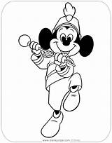Mickey Mouse Coloring Pages Disneyclips Misc Activities Parade Heading Funstuff sketch template
