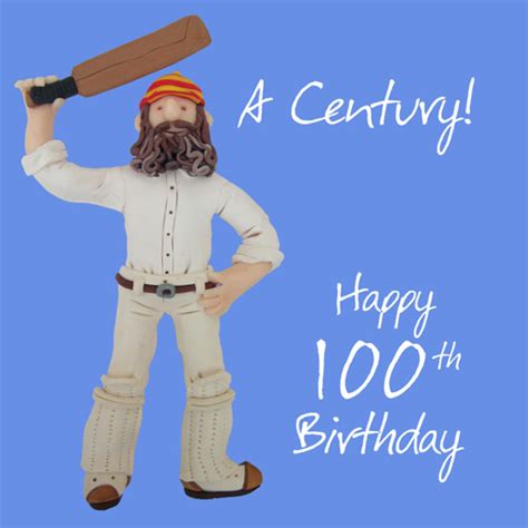100th birthday male greeting card one lump or two range cards love