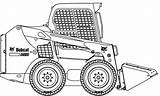 Skid Bobcat Steer Loader Coloring Clip Pages Clipart Cliparts Print Sketch Case Library Clipground Search Cc Find Again Bar Looking sketch template