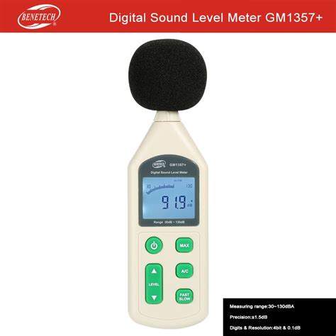 digital db sound level meter decibel noise meter gm   lcd  sound level meters