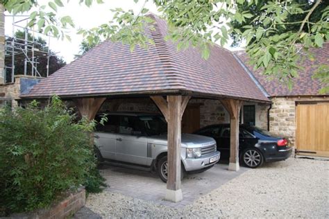oak carport carport hip roof garage design