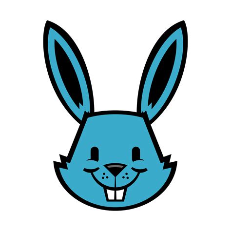 cartoon bunny rabbit graphic  vector art  vecteezy