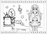 Lottie Coloring Pages Colouring Rockabilly Doll Super Kids Getcolorings Paper Printable sketch template