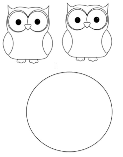 owl template  kids  template