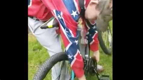 Video Shows Black Woman Chasing Confederate Flag Wearing Teen Who