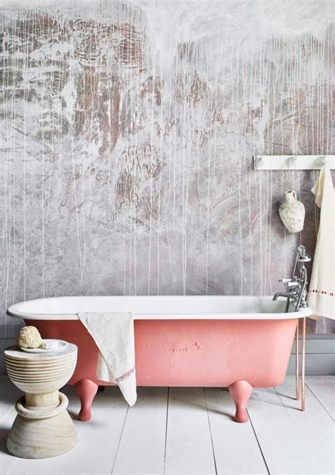 rustic plaster effect bathroom annie sloan