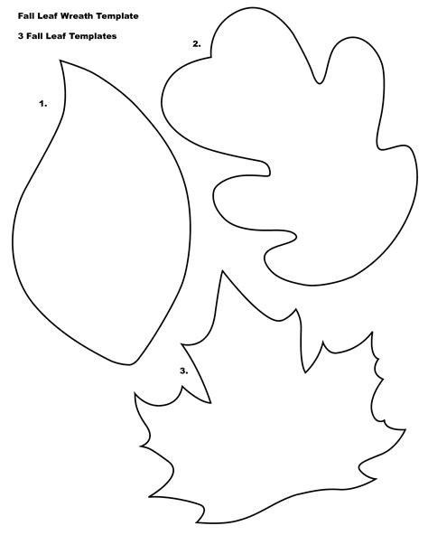 leaves coloring pages learny kids