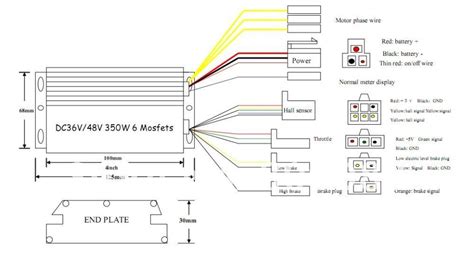 electric bike controller wiring diagram  addition electric motor wire