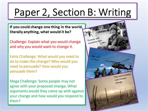 aqa paper  section  speech writing teaching resources