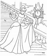 Coloring Pages Cinderella Disney Printable Color Kids Colouring Princess Sheet Sheets Print Kid Book Library Clipart Popular Gif Found Games sketch template