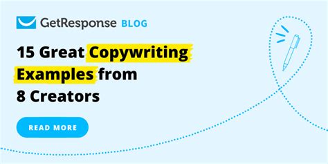 great copywriting examples   creators getresponse