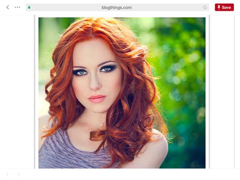 Makeup For Red Hair Blue Eyes Rote Haare Red Hairs Natural Red Hair