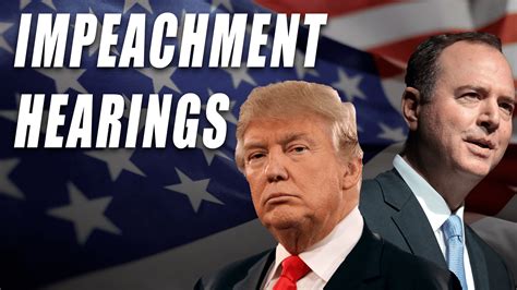 trump impeachment hearings what you need to know