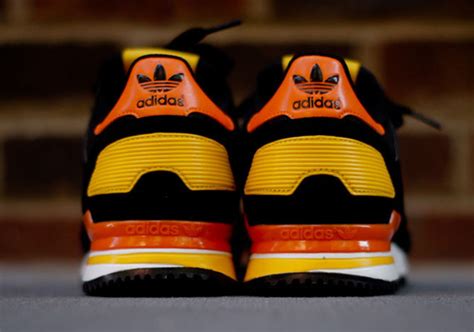 adidas originals zx  black orange yellow  sneakernewscom