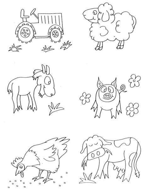 picture  farm animal coloring pages   children upmly