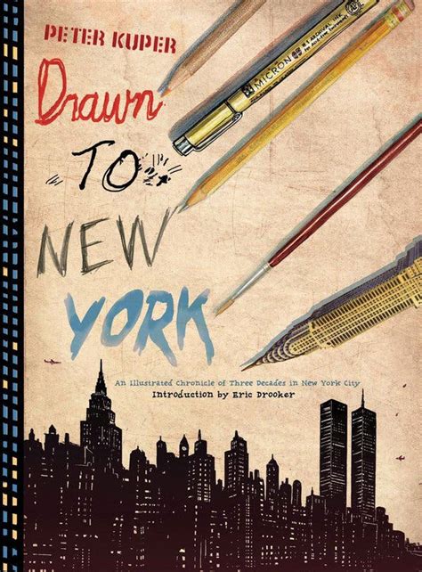 ‘drawn to new york by the cartoonist and illustrator