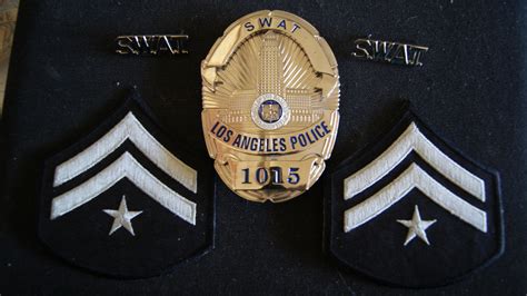 Los Angeles Police Badge Swat Presentation And 50 Similar
