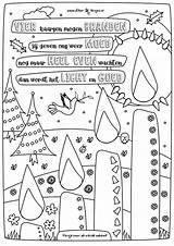 Advent Kerst Kleurversjes Christelijke Gedicht Vierde Kaarsen Kerstmis Derde Vier Versje Tweede Branden Naar Mogen Adventszondag Bijbel Oud Bijbelknutselwerk sketch template