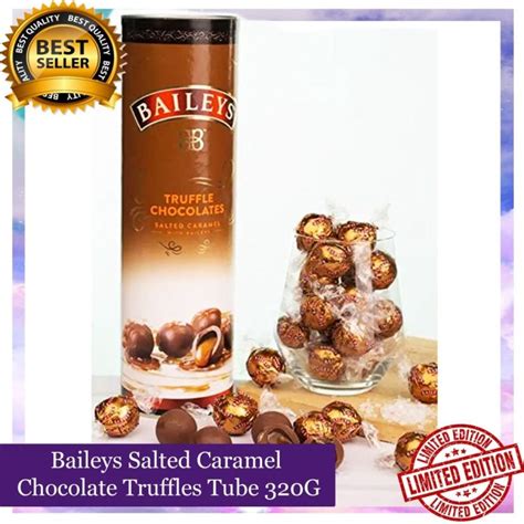 baileys salted caramel chocolate truffles tube 320g lazada ph