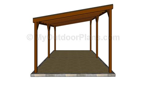 woodwork  standing carport designs  plans