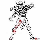 Marvel Superhero Step Sketchok Fist Iron Draw sketch template