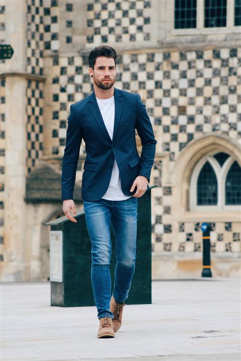 Lifestyle Blazer Outfits Men Mens Fashion Jeans Casual Dress Code