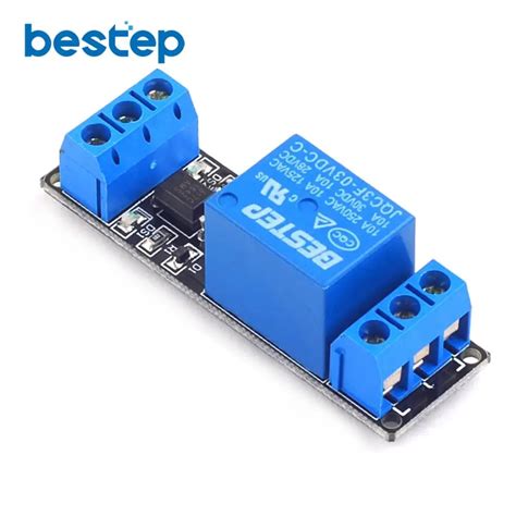 channel relay module optocoupler isolation  level trigger blackboard  integrated
