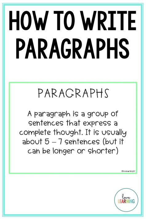 writing paragraphs teaching paragraphs paragraph writing writing