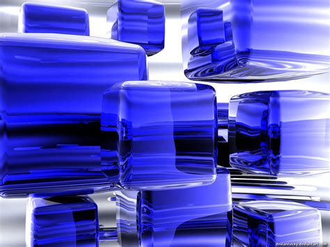 blue cubes  vickym  deviantart