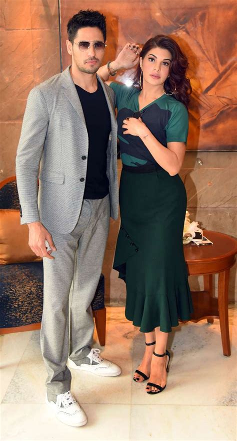 Sidharth Malhotra And Jacqueline Fernandez Promote A Gentleman In Delhi