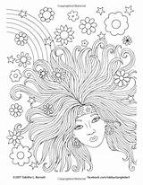 Coloring 60s Pages Adult Hippie Colorings Visit Printable Color Getcolorings Books sketch template